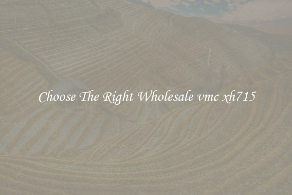 Choose The Right Wholesale vmc xh715
