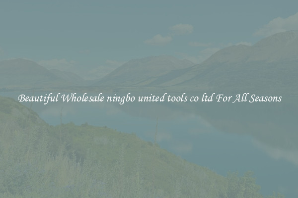 Beautiful Wholesale ningbo united tools co ltd For All Seasons