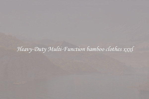 Heavy-Duty Multi-Function bamboo clothes xxxl