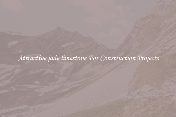 Attractive jade limestone For Construction Projects